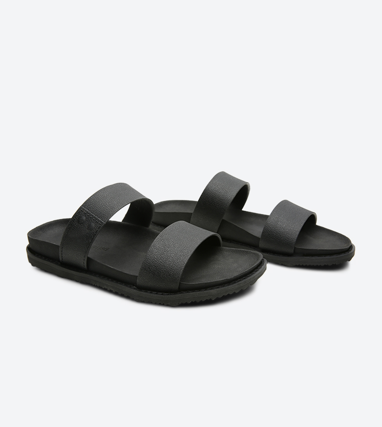 Ricoberht Sandals - Black Synthetic