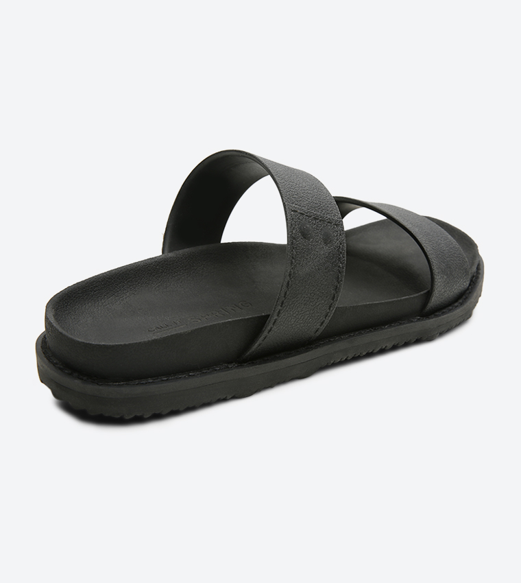 Ricoberht Sandals - Black Synthetic