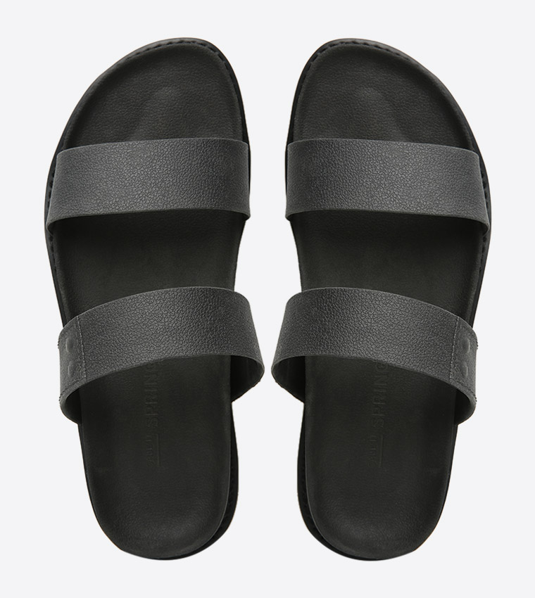 Ricoberht Sandals - Black Synthetic