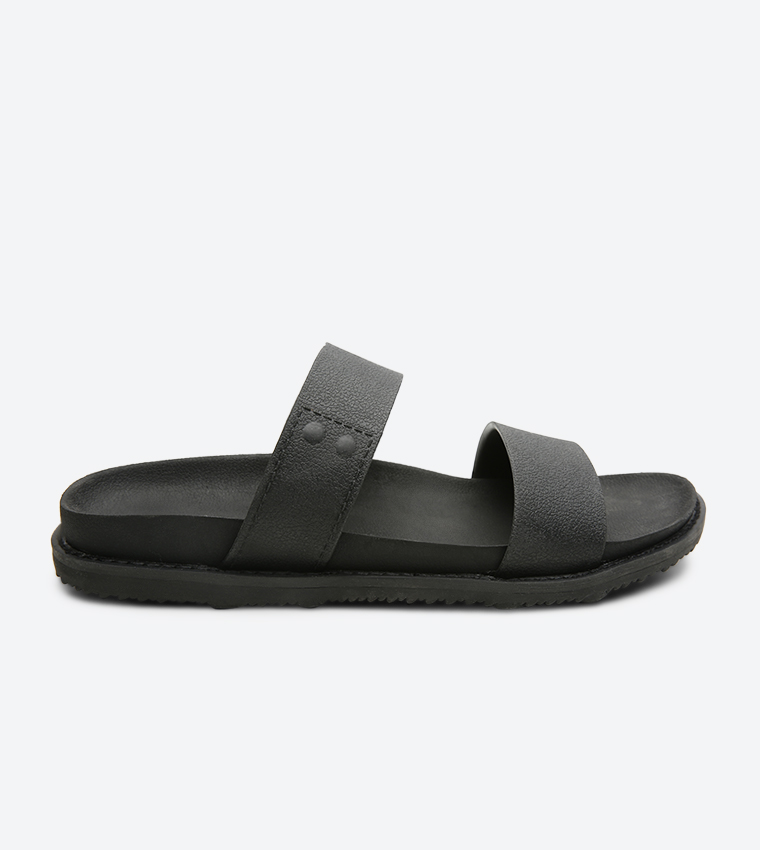 Ricoberht Sandals - Black Synthetic