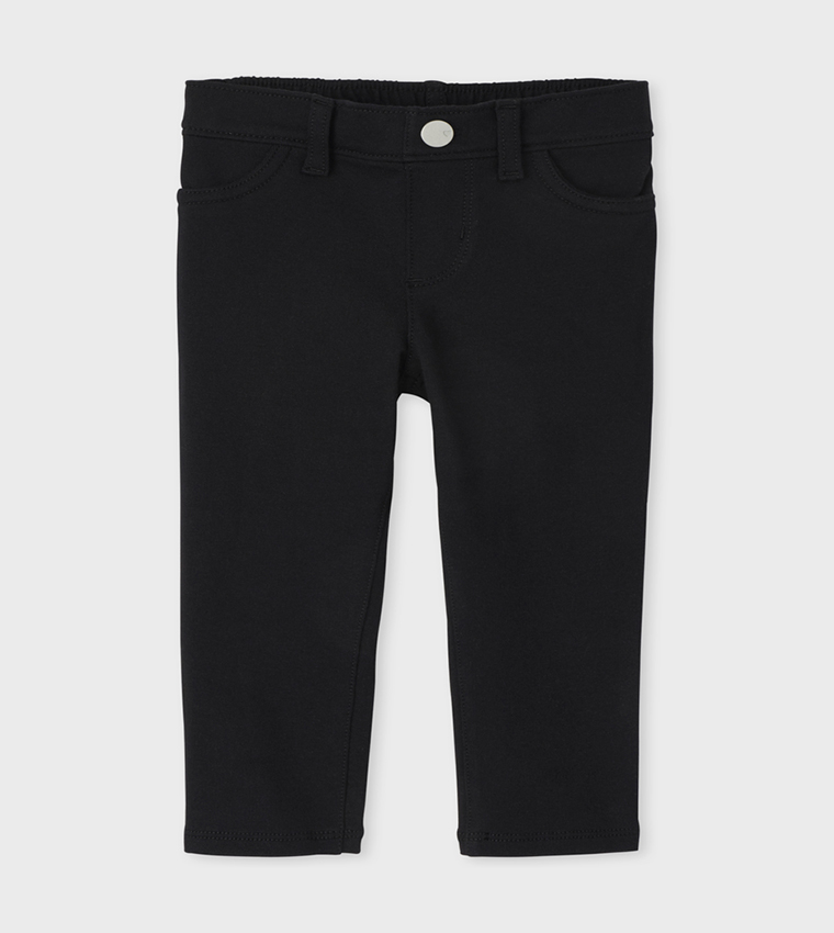 Solid Treggings For Girls