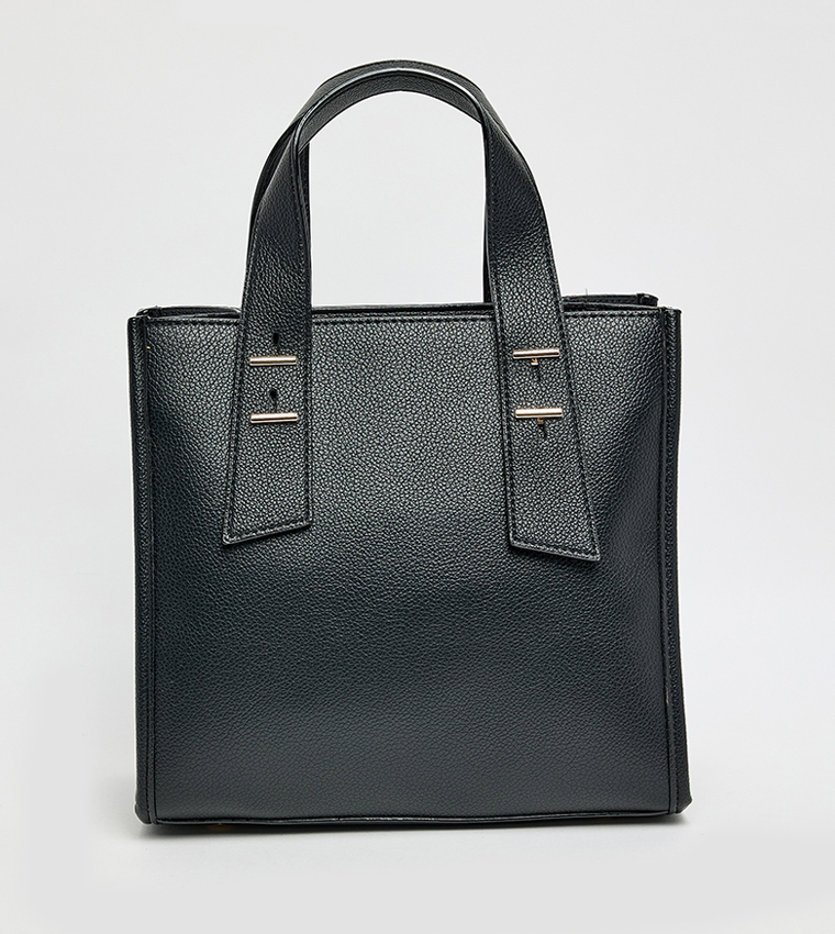 Textured Mini Tote Bag