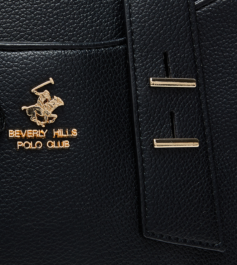 Textured Satchel Bag