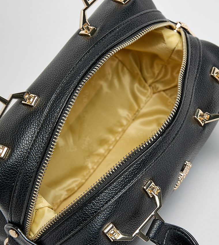 Logo Detail Satchel Bag