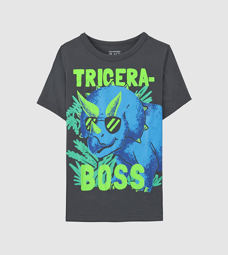 Round Neck Graphic Printed T-Shirt
