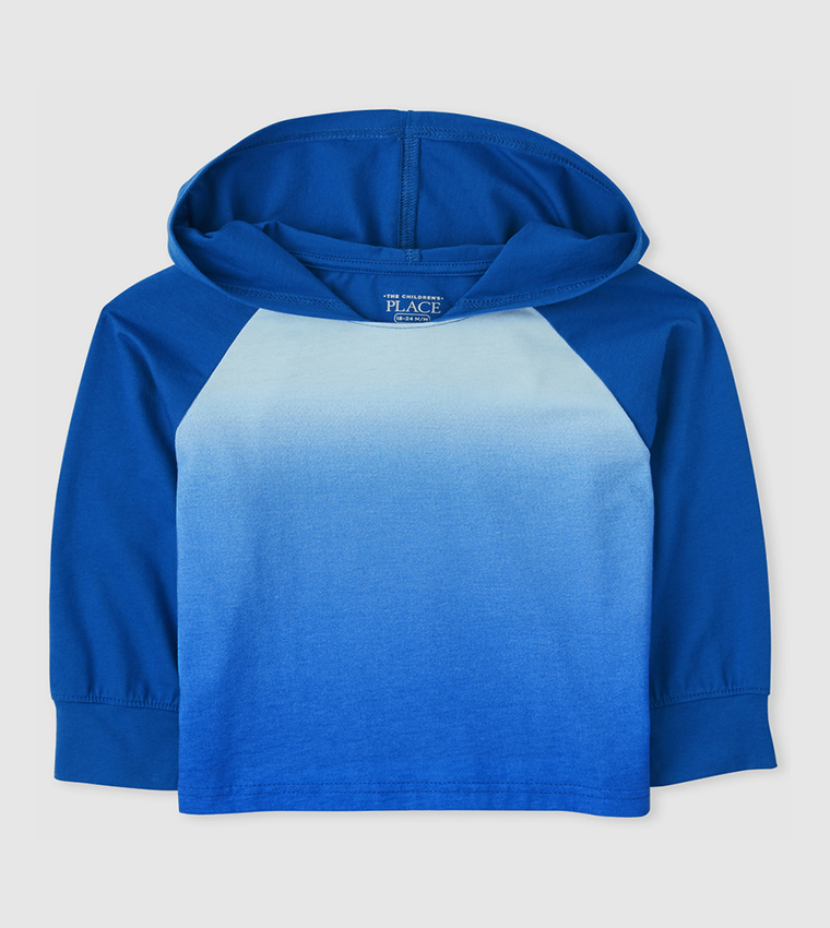 Blue 2024 ombre hoodie