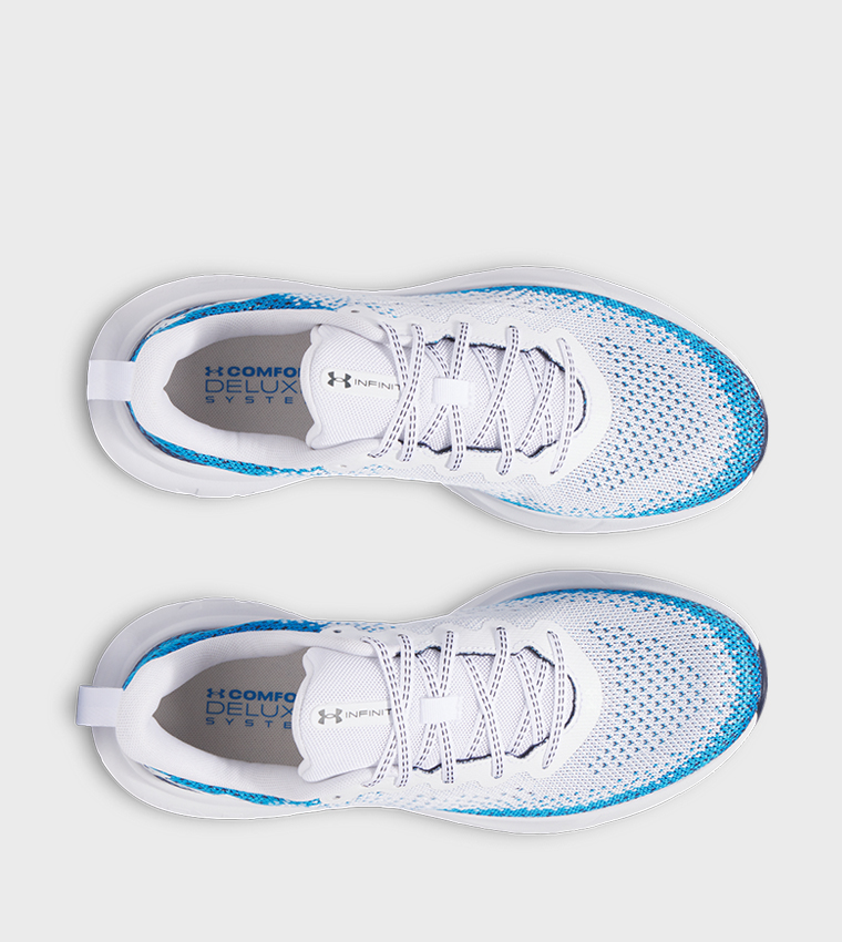INFINITE Patterned Lace-Up Running Shoes