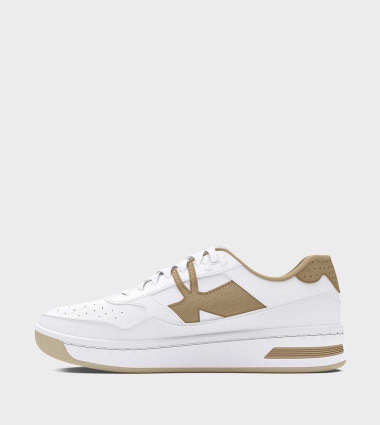 COURT 96 Color Block Suede Low-Top Sneakers