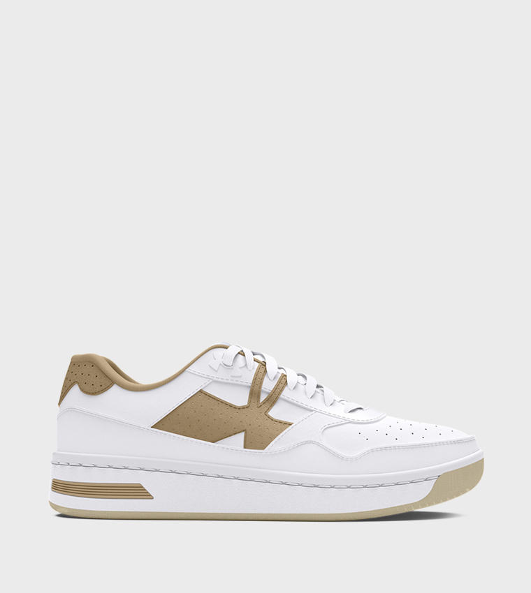 COURT 96 Color Block Suede Low-Top Sneakers