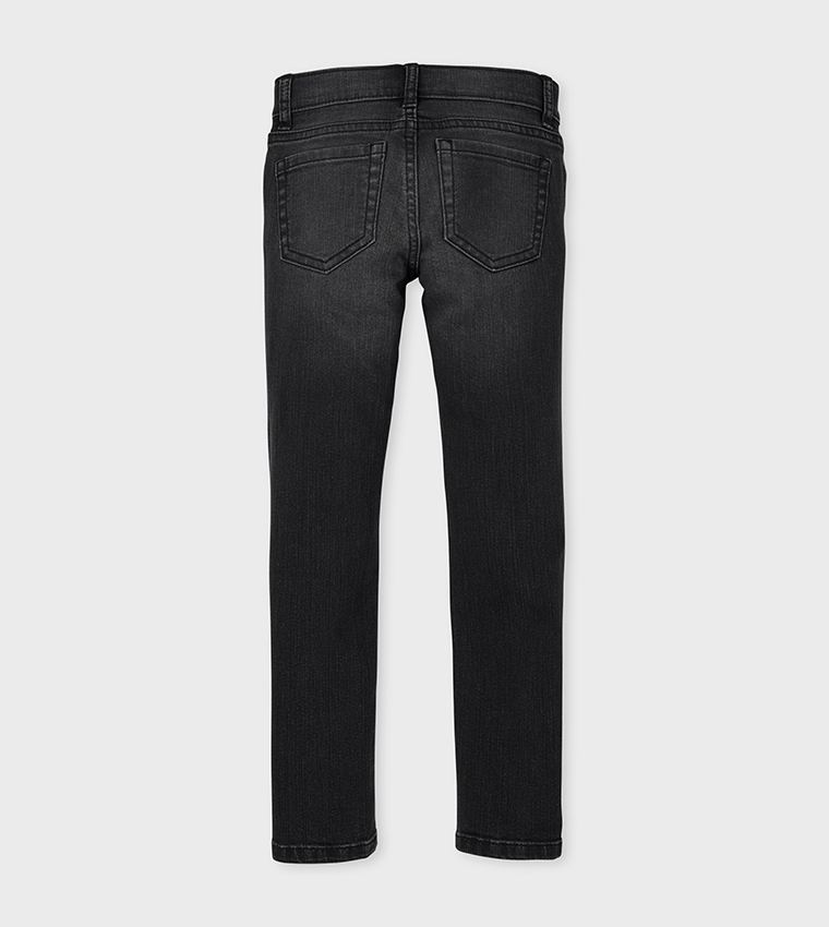 Solid Skinny Fit Jeans