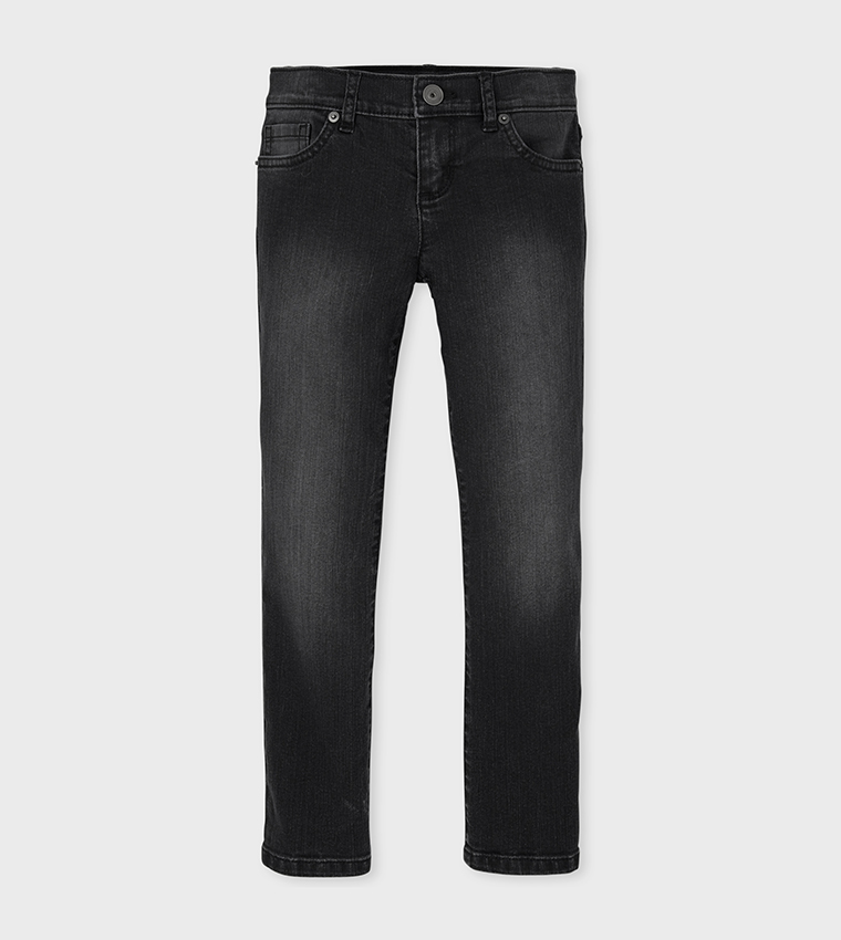 Solid Skinny Fit Jeans
