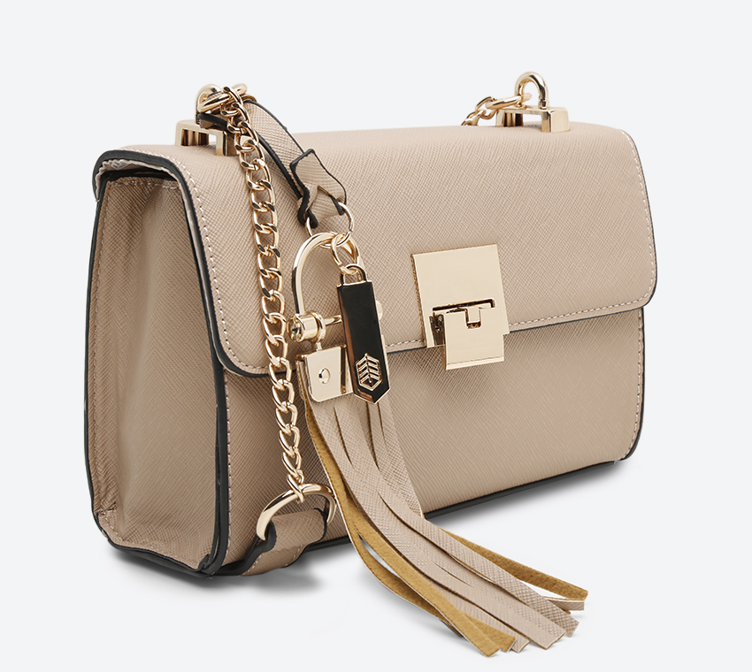 Helacia Cross Body Bags - Beige