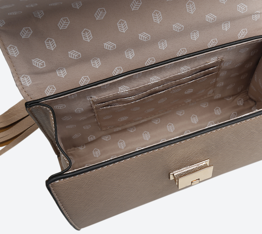 Helacia Cross Body Bags - Beige