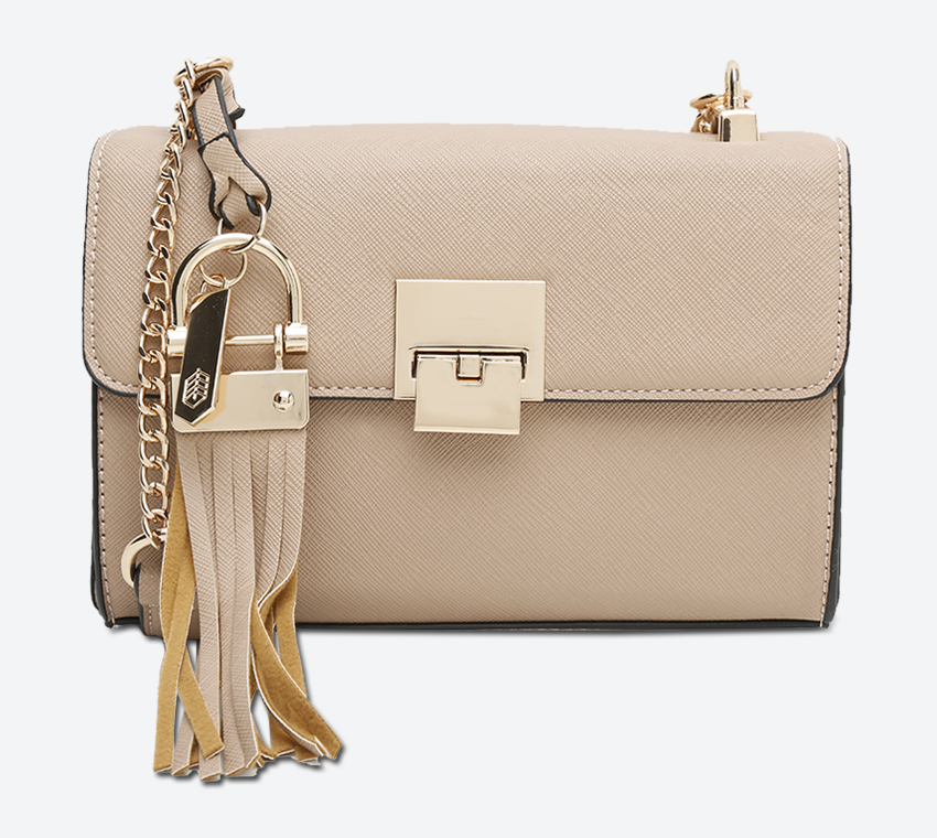 Helacia Cross Body Bags - Beige