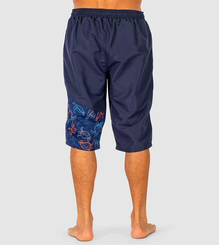 Buy Coega Sunwear Swim Capris Beachwear In Blue