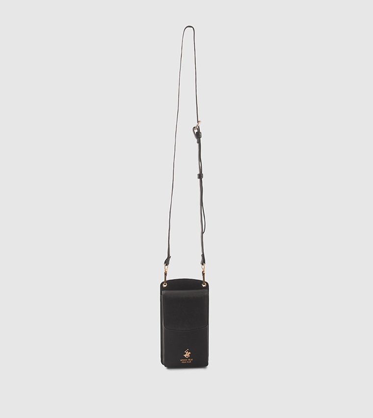 Textured Crossbody Phone Bag