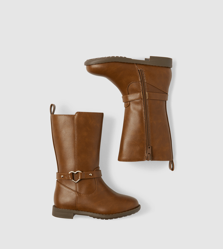 Children's Place Girls Tan Booties Buy The Children's Place