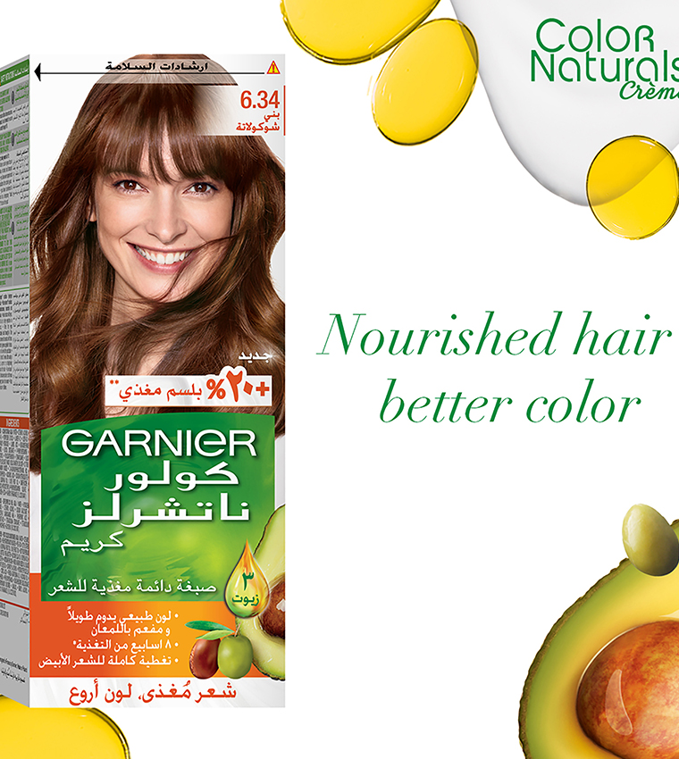 Naturals 6.34 Chocolate, Permanent Hair Color