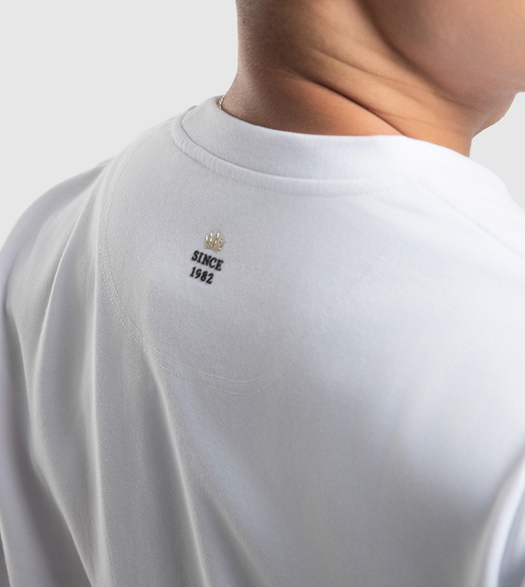 Logo Embroidered Long Sleeves T-Shirt