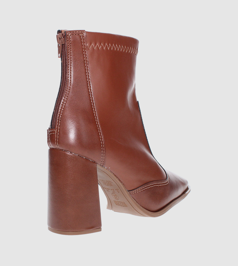 TAYLOR Block Heel Ankle Boots