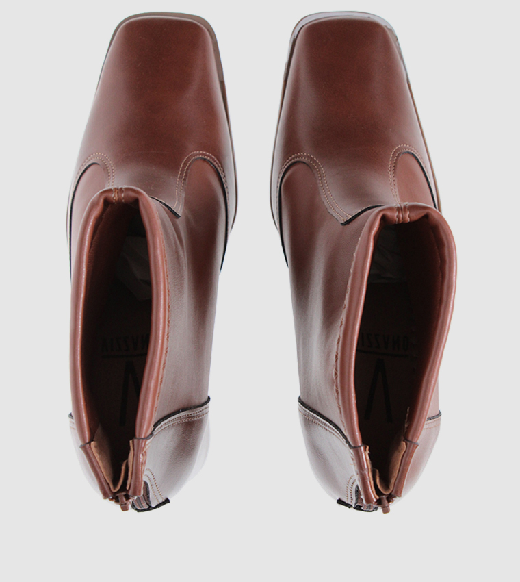 TAYLOR Block Heel Ankle Boots