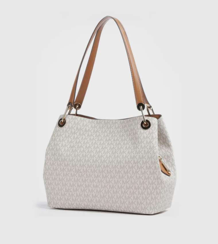 RAVEN Monogram Patterned Shoulder Bag