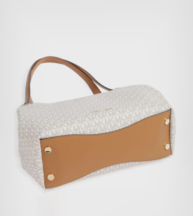 RAVEN Monogram Patterned Shoulder Bag