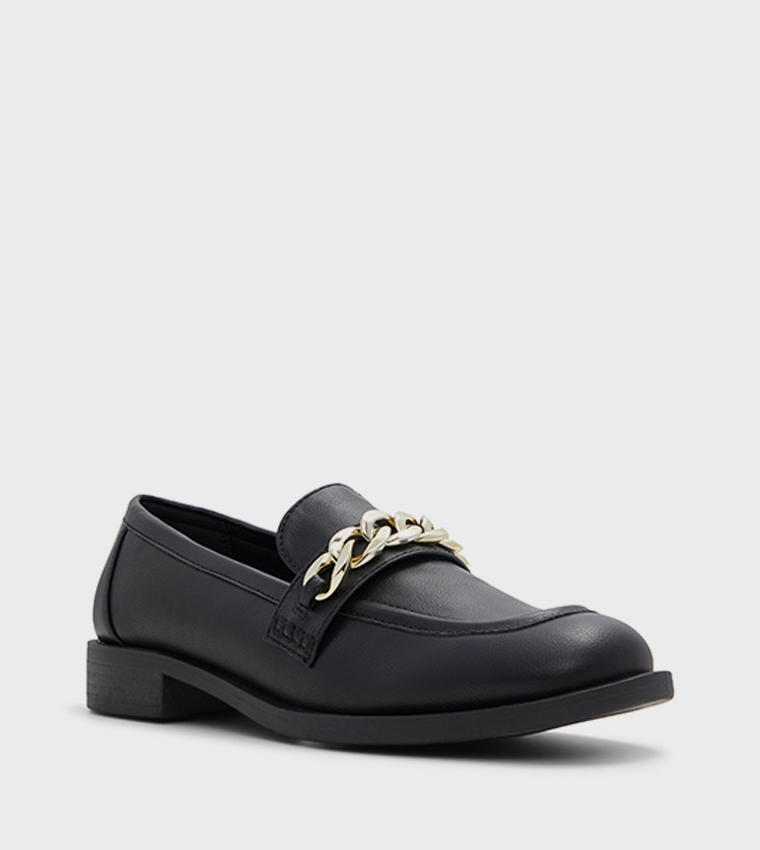 RAEVEN Metal Accent Penny Loafers