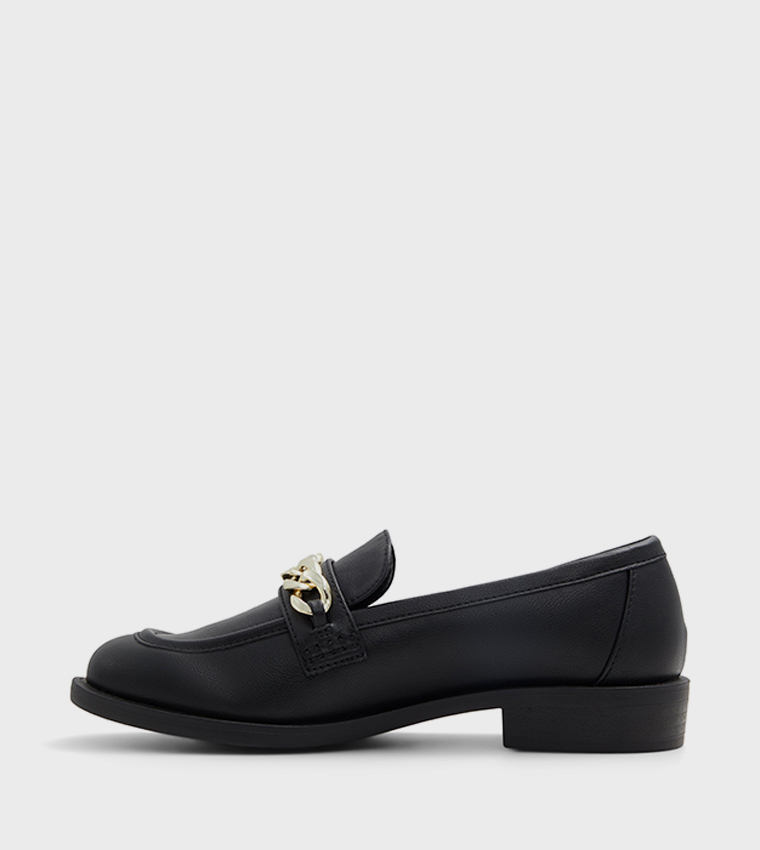 RAEVEN Metal Accent Penny Loafers