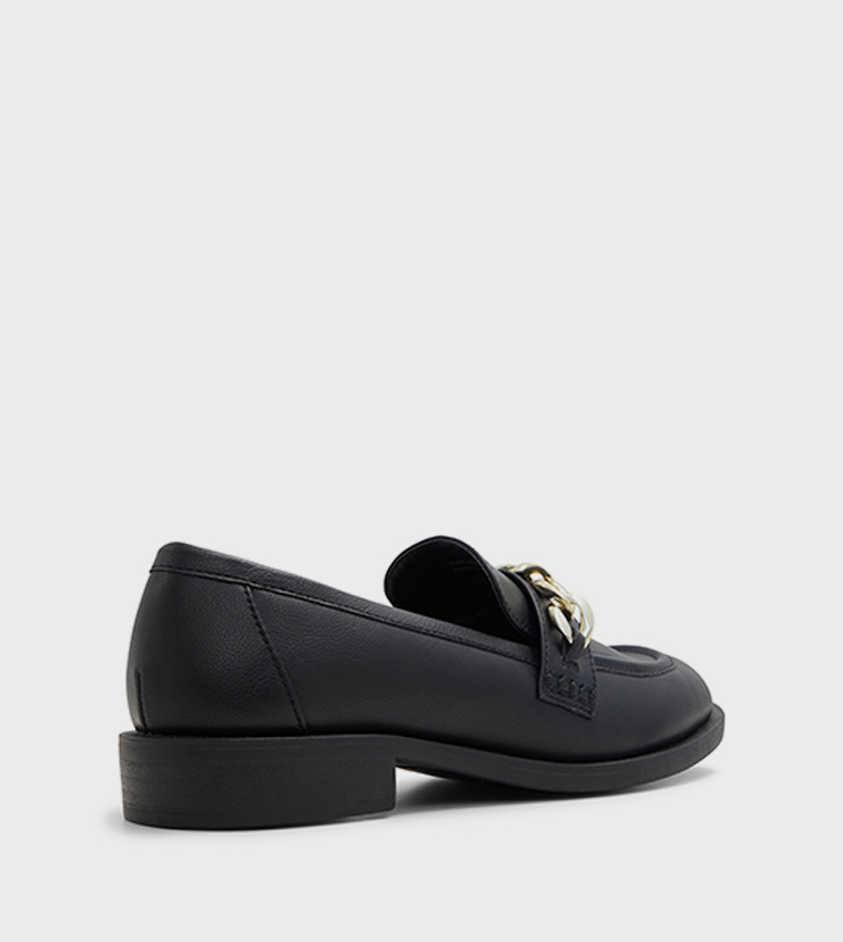 RAEVEN Metal Accent Penny Loafers