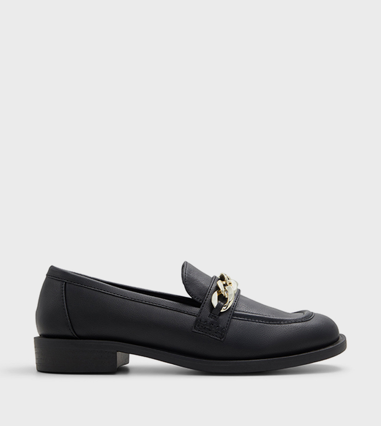 RAEVEN Metal Accent Penny Loafers