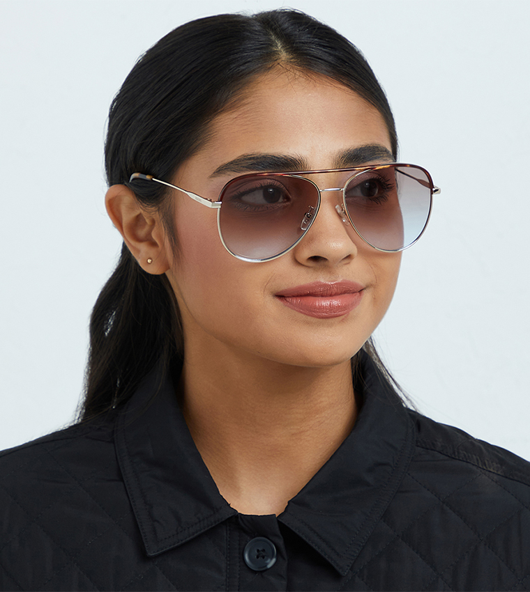 Maverick UV Protected Aviator Sunglasses