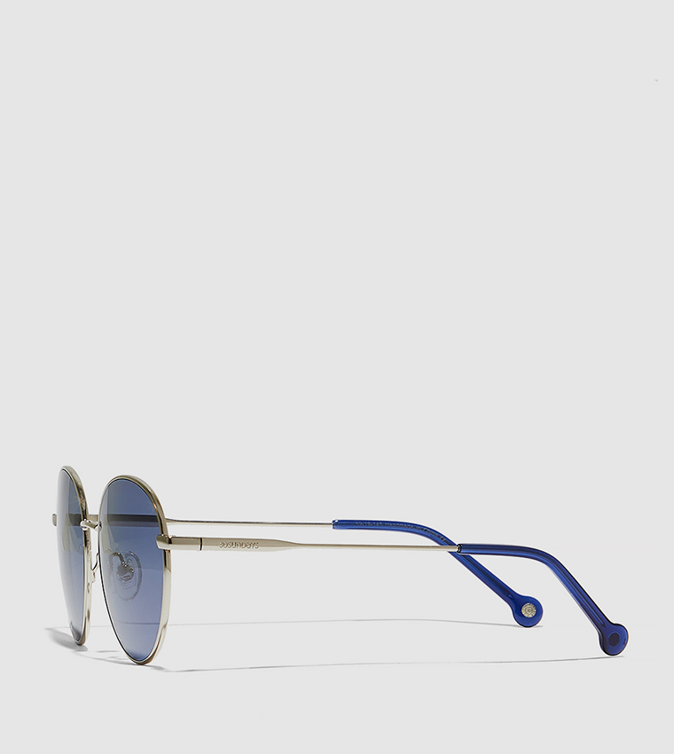 Turn Around Full Rim Round Sunglasses