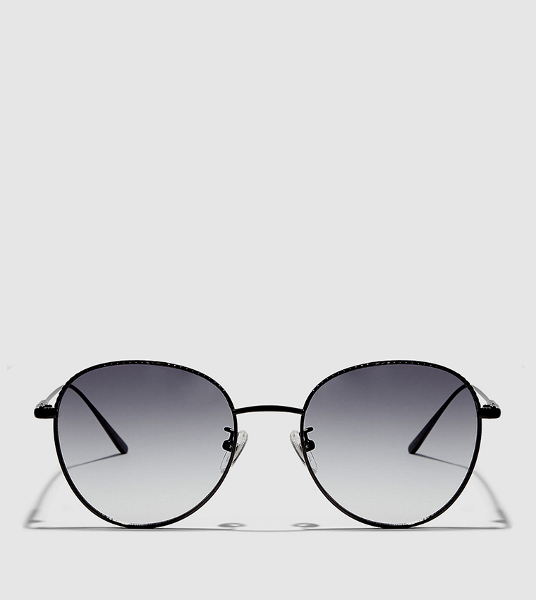 Grey cheap round sunglasses