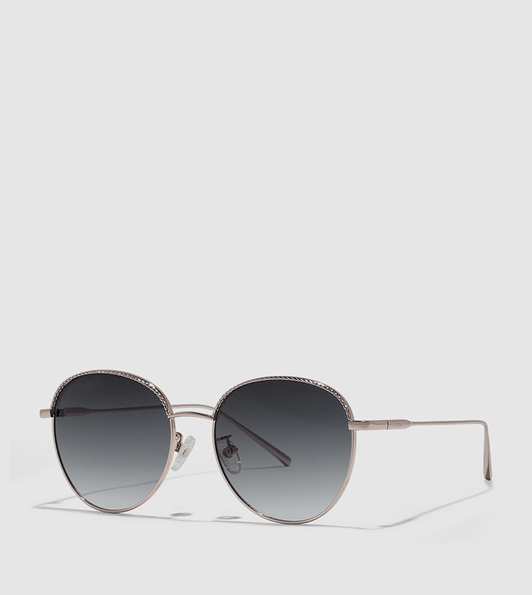 Forget-Me-Not Round Sunglasses