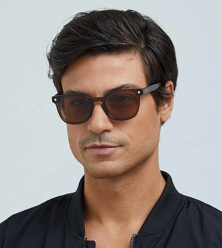 Reef Full Rim Square Sunglasses