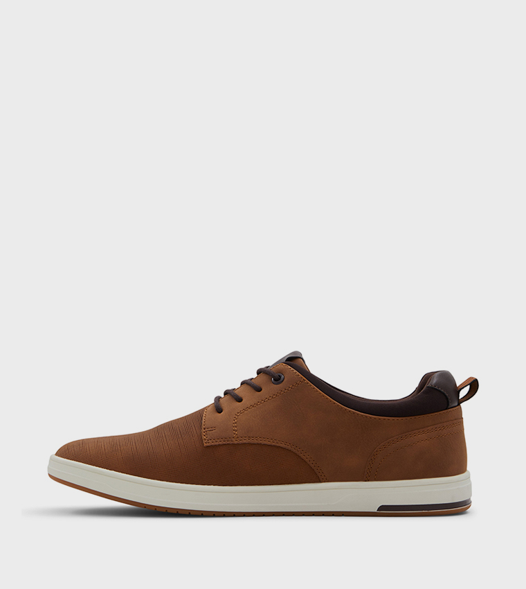 WISTMAN Round Toe Lace-Up Casual Shoes