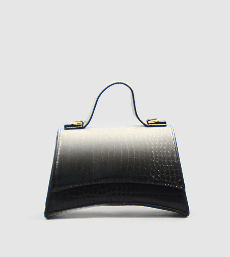 Dots  Shoulder Bags - Black Satchel
