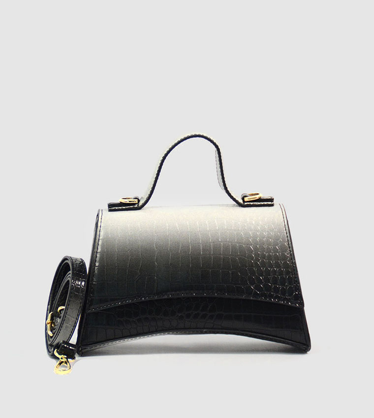 Dots  Shoulder Bags - Black Satchel