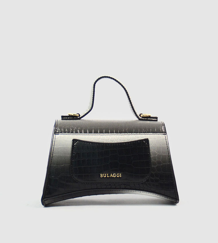 Dots  Shoulder Bags - Black Satchel