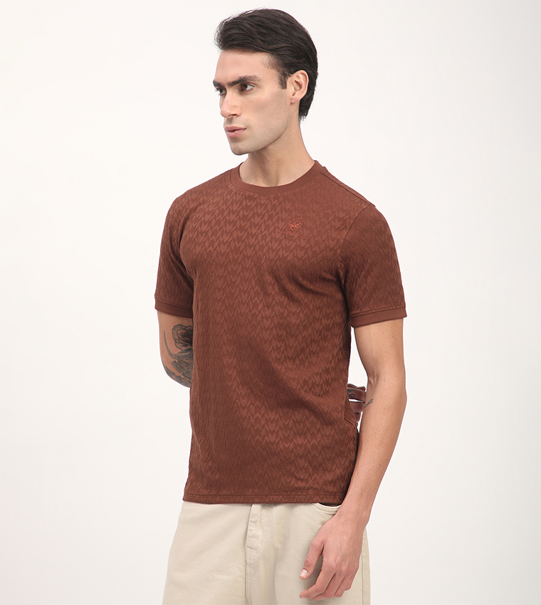 Logo Embroidered Short Sleeves T-Shirt