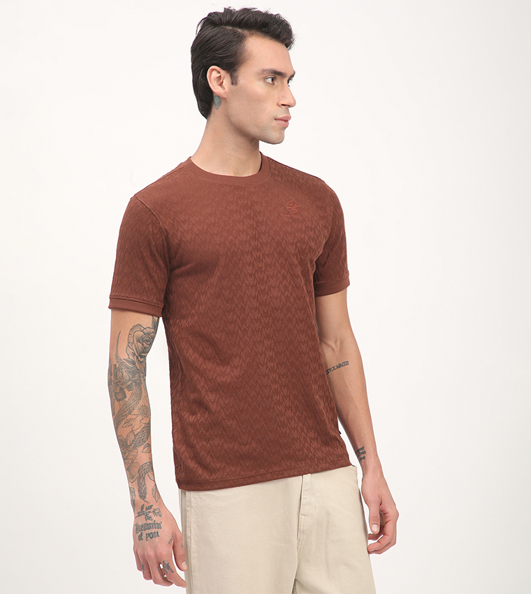 Logo Embroidered Short Sleeves T-Shirt