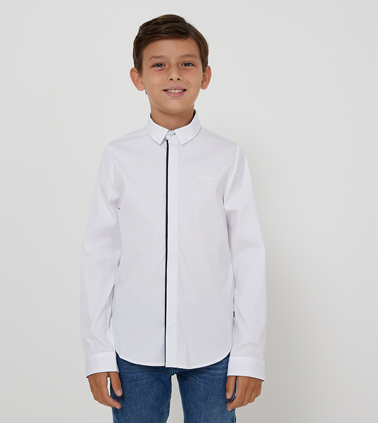 Solid Long Sleeves Shirt