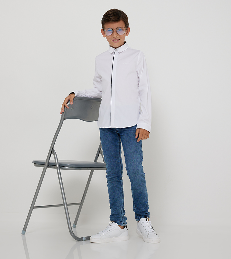 Solid Long Sleeves Shirt