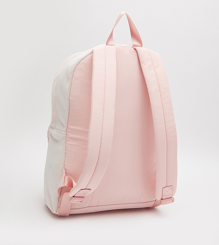 Logo Printed Zip Around Backpack