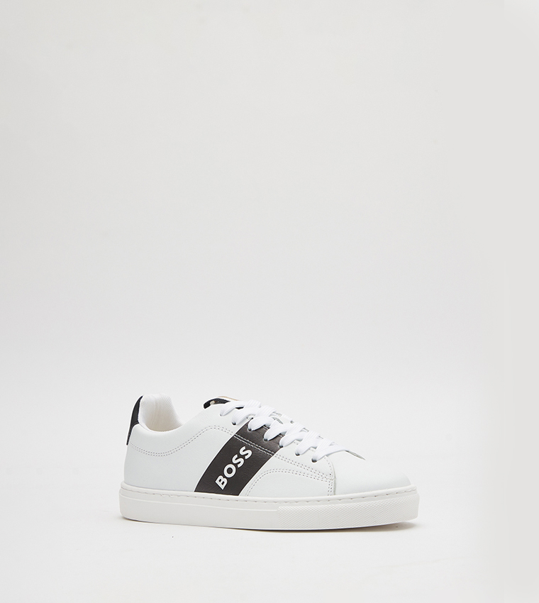 Logo Detail Slip On Shoes