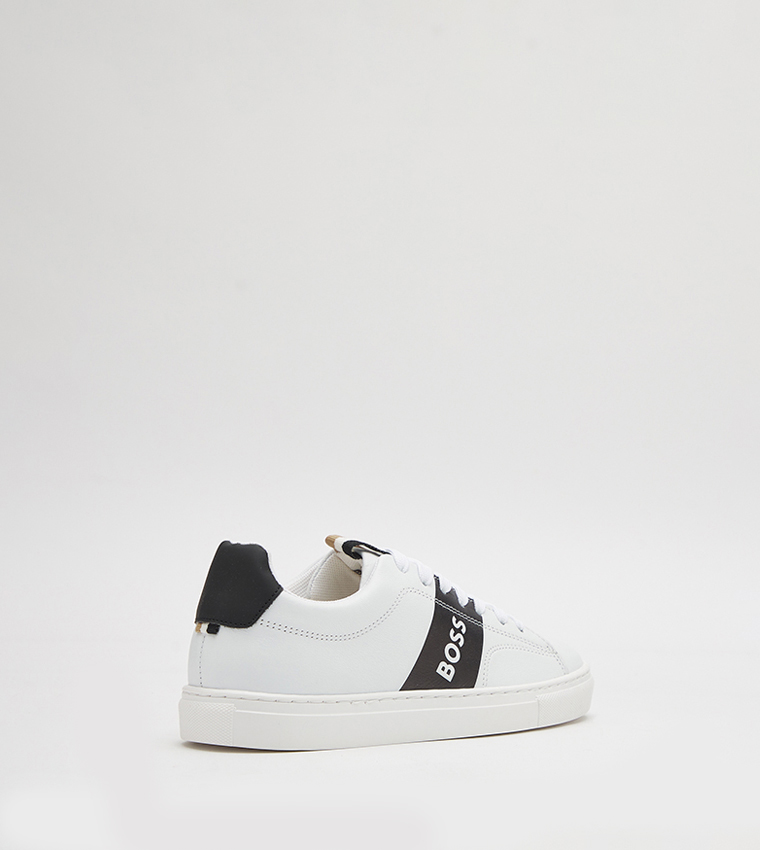 Logo Detail Slip On Shoes