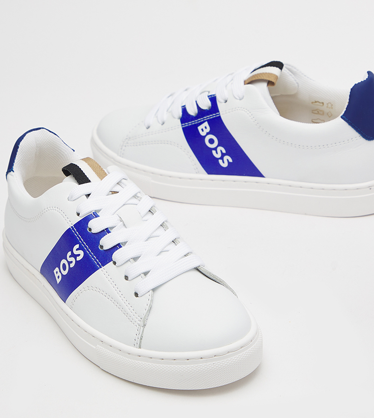 Logo Detail Slip On Shoes