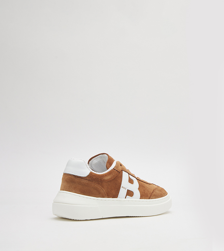 Monogram Suede Sneakers
