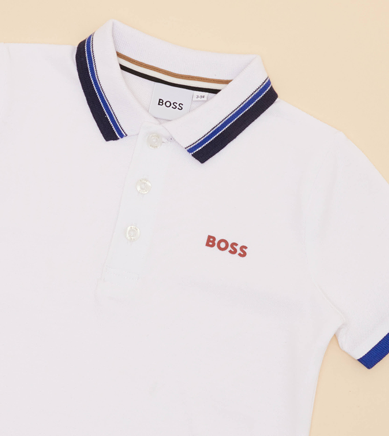 Boss athleisure paddy polo shirt best sale